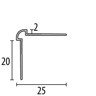 Küberit Außenecken 150 Küberit Profile Systems - Küberit Außenecken 150