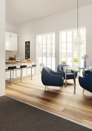 Fußbodenprofilsysteme für Parkett, Laminat, LVT-Designbeläge und Teppich Fußbodenprofilsysteme für Parkett, Laminat, LVT-Designbeläge und Teppich