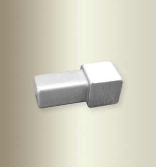 Küberit Quadro Randleistenprofile Quadratprofile Endstücke links Endstücke rechts CT125 Küberit Profile Systems - Küberit Quadro Randleistenprofile Quadratprofile Endstücke links Endstücke rechts CT125