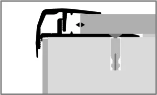 Küberit Treppenkantenprofile 510 Küberit Profile Systems - Küberit Treppenkantenprofile 510