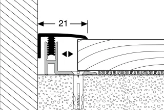 Küberit Abschlussprofile 560 Küberit Profile Systems - Küberit Abschlussprofile 560
