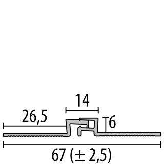 Küberit Bewegungsfugenprofile 319 Küberit Profile Systems - Küberit Bewegungsfugenprofile 319