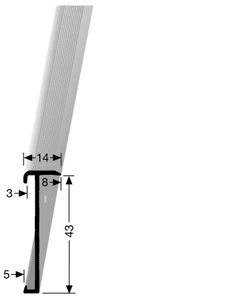 Küberit Treppenkantenprofile 845 Küberit Profile Systems - Küberit Treppenkantenprofile 845