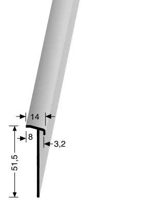 Küberit Sockelleisten 928 Küberit Profile Systems - Küberit Sockelleisten 928