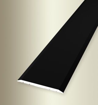 Küberit Profile Systems - Übergangsprofil 1000 mm Typ 443 SK Alu pulv. schw. matt (RAL9005) 0 - 99 mm selbstklebend (GTIN: 4019907332110, HAN: 2154437011)