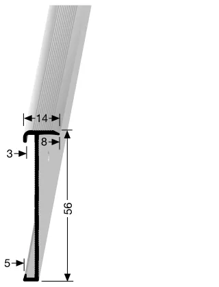 Küberit Treppenkantenprofile 846 Küberit Profile Systems - Küberit Treppenkantenprofile 846