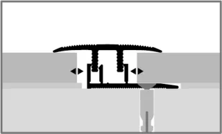 Küberit Übergangsprofile 588L Küberit Profile Systems - Küberit Übergangsprofile 588L