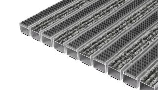 fuma Aluprofilmatte Top Clean CLASSIC fuma - fuma Aluprofilmatte Top Clean CLASSIC