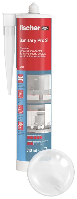fischerwerke - fischerwerke Sanitärsilicon Sanitary Pro SI (DSSA)