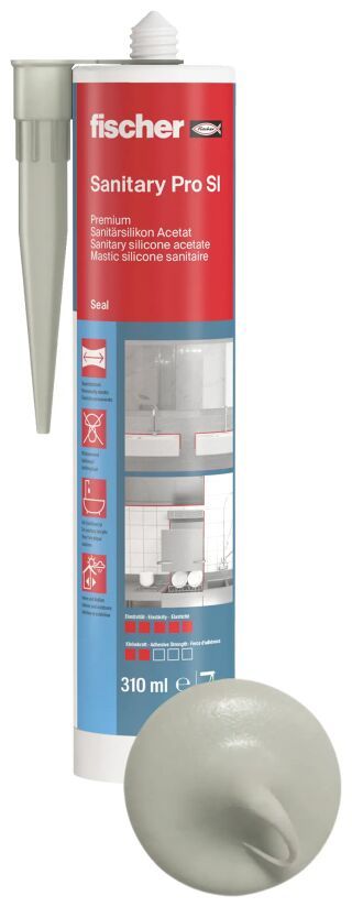fischerwerke Sanitärsilicon Sanitary Pro SI (DSSA)