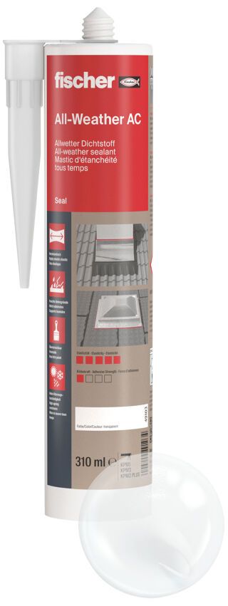 fischerwerke Allwetterdichtstoff All Weather AC (DDK)