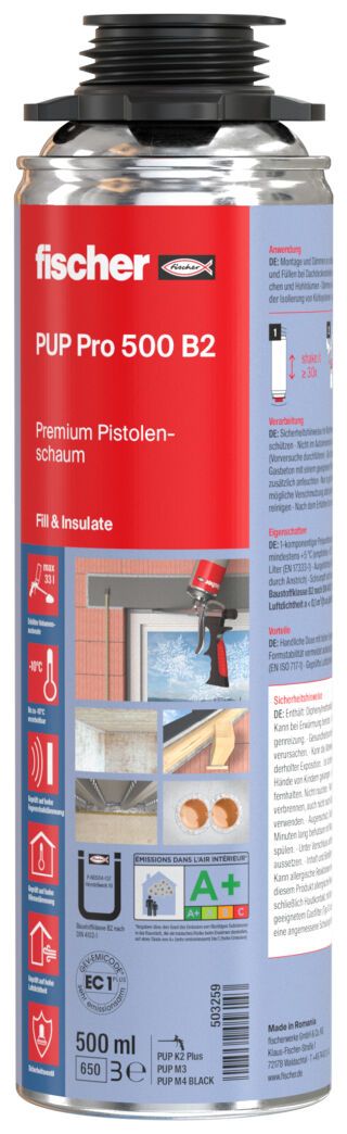 fischerwerke Premium Schnellmontage Schaum