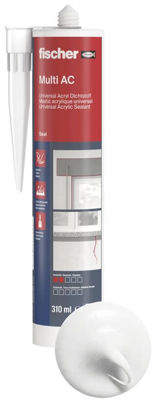 fischerwerke Acryldichtstoff Multi AC (DA)