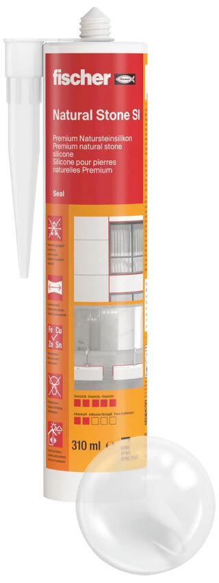 fischerwerke Premium Natursteinsilicon Natural Stone SI (DNS)