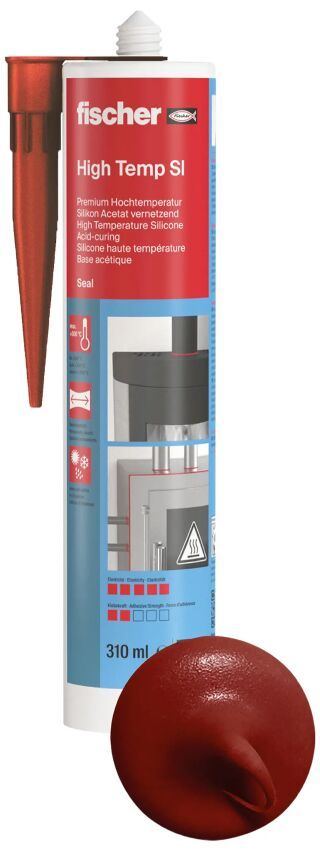 fischerwerke Hochtemperatursilicon High Temp SI (DHS)