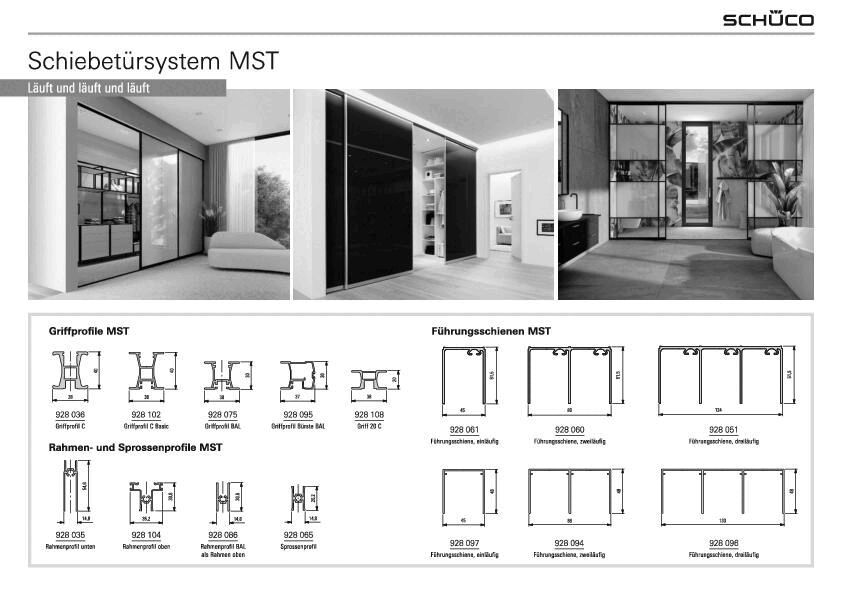 ALUMIS - Schiebetürsysteme Schüco Interior Systems