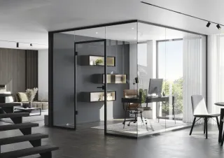 Aluminium-Trennwandsystem Schüco Interior Systems AP VS 43