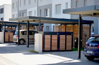 Mülltonnenboxen
