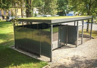 projekt w Systeme aus Stahl - Urbanes System - Dachtyp Gründach light (HAN: DE 302)