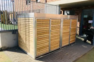 Mülltonnenboxen