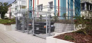 Pergola aus Stahl