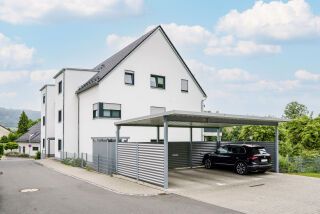Urbanes System - Individuelles Carport projekt w Systeme aus Stahl - Urbanes System - Individuelles Carport
