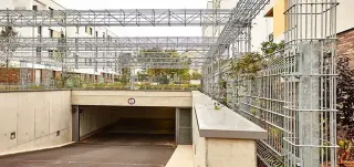 Pergola aus Stahl