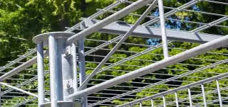Pergola aus Stahl