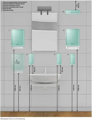 CWS PureLine Waschraumausstattungen für ganzheitliches Hygienekonzepte CWS PureLine Waschraumausstattungen für ganzheitliches Hygienekonzepte