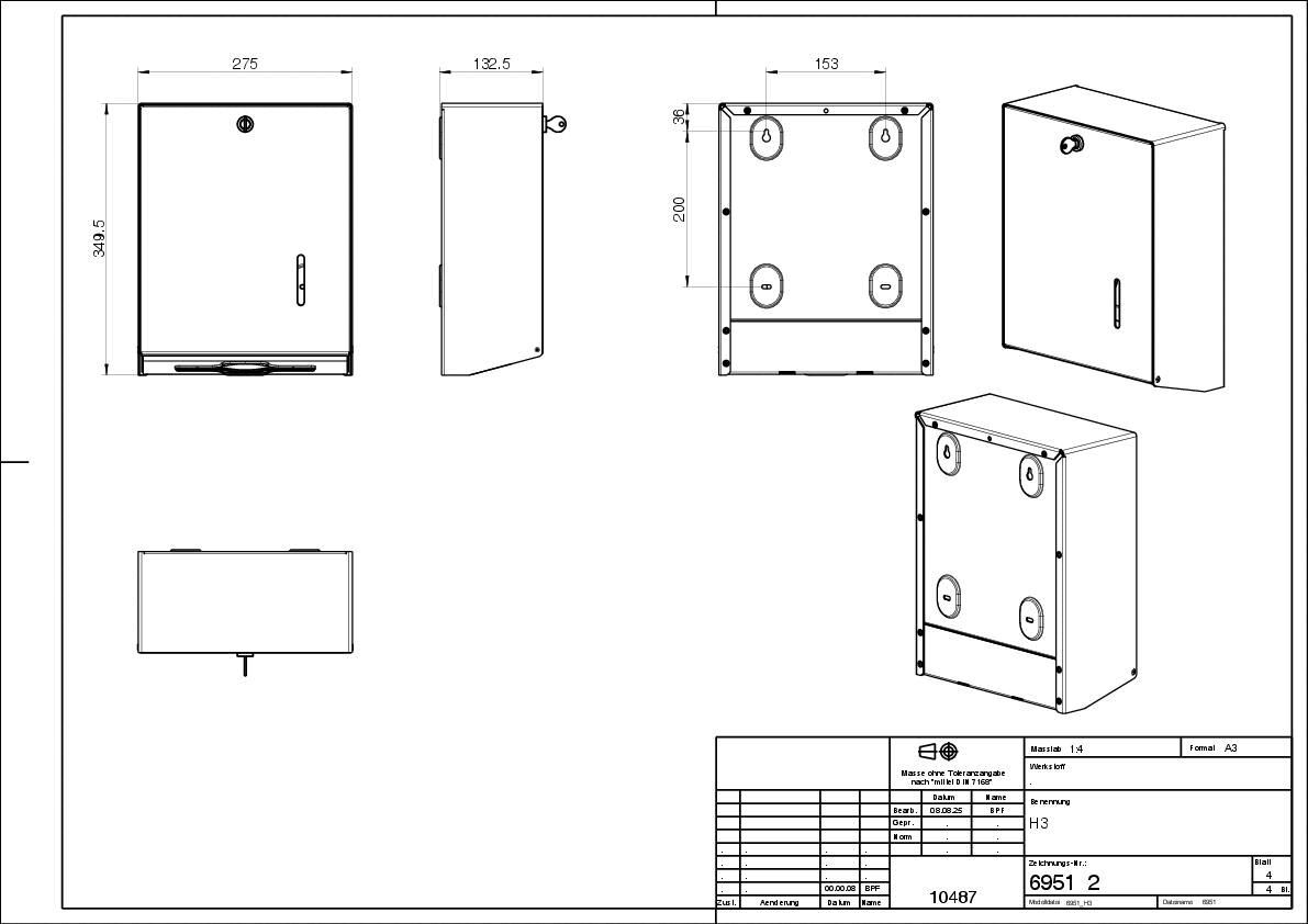 MediLine 750 Aluminium eloxiert