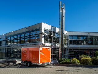 Mobile Heizzentralen von Qio mit Online-Überwachung