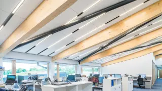 Deckenlösungen aus Holzwolle Deckenlösungen aus Holzwolle
