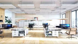 Deckensegel, Baffeln und Wandabsorber Deckensegel, Baffeln und Wandabsorber