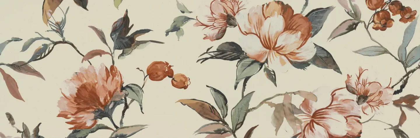 Momenti - Dünne Wandfliesen mit Blumen- und Art-Deco-Mustern Momenti - Dünne Wandfliesen mit Blumen- und Art-Deco-Mustern