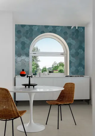 Crogiolo Lume und ArtCraft - Fliesen in modularen Größen in Handwerksoptik Crogiolo Lume und ArtCraft - Fliesen in modularen Größen in Handwerksoptik