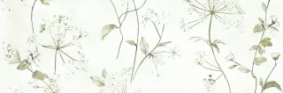 White Deco - Dünne Großformat-Wandfliesen mit Blumendekoren White Deco - Dünne Großformat-Wandfliesen mit Blumendekoren