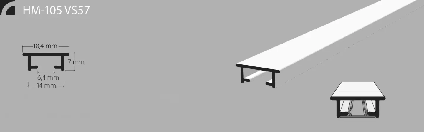 Vorhangschienen-Systeme für Unterputz-Profile Vorhangschienen-Systeme für Unterputz-Profile