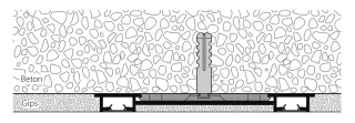 Vorhangschienen-Systeme für Unterputz-Profile Vorhangschienen-Systeme für Unterputz-Profile