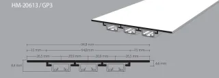 Vorhangschienen-Systeme für Unterputz-Profile Vorhangschienen-Systeme für Unterputz-Profile