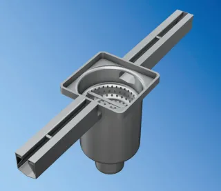 Entwässerungsrinnen aus Edelstahl Entwässerungsrinnen aus Edelstahl