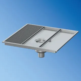 Entwässerungsrinnen aus Edelstahl Entwässerungsrinnen aus Edelstahl