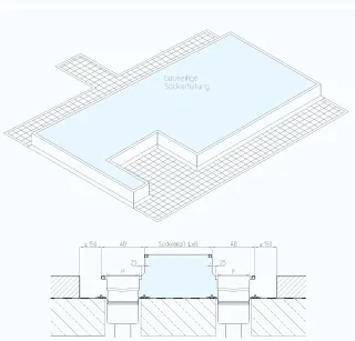 Entwässerungsrinnen aus Edelstahl Entwässerungsrinnen aus Edelstahl