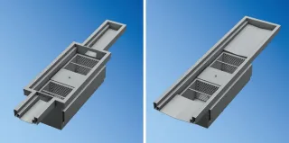 Entwässerungsrinnen aus Edelstahl Entwässerungsrinnen aus Edelstahl