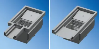 Entwässerungsrinnen aus Edelstahl Entwässerungsrinnen aus Edelstahl