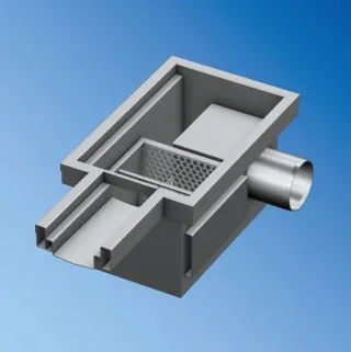 Entwässerungsrinnen aus Edelstahl Entwässerungsrinnen aus Edelstahl