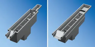 Entwässerungsrinnen aus Edelstahl Entwässerungsrinnen aus Edelstahl
