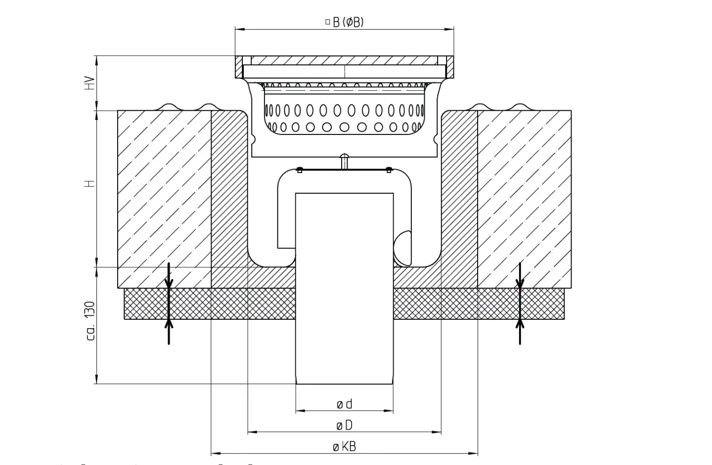 Brandschutz-Bodeneinläufe Edelstahl Brandschutz-Bodeneinläufe Edelstahl
