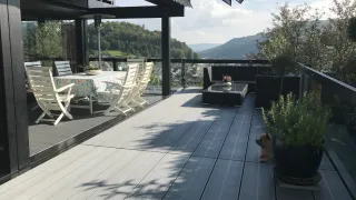 Kunststoff-Baumaterial Trimax®, glasfaserverstärkt - sortenrein - nachhaltig Kunststoff-Baumaterial Trimax®, glasfaserverstärkt - sortenrein - nachhaltig