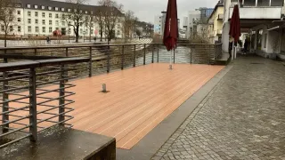 Kunststoff-Baumaterial Trimax®, glasfaserverstärkt - sortenrein - nachhaltig Kunststoff-Baumaterial Trimax®, glasfaserverstärkt - sortenrein - nachhaltig