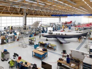 Boden von StoCretec schützt Flugzeugelektronik